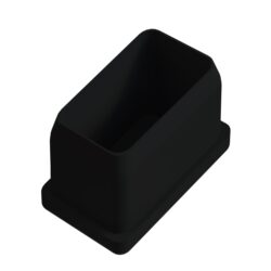 30x40 Mm İç Dereceli Profil Tapası Siyah-1.jpg