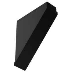 40x80 Mm 45 Dereceli İ̇ç Profil Tapası Siyah-3.jpg