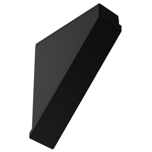 40x120 Mm 45 Dereceli İç Profil Tapası Siyah-3.jpg