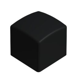 25x25 Mm Dış Profil pabucu siyah-1.jpg