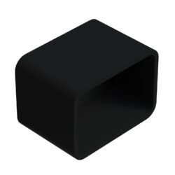 20x30 Mm Dış Profil pabucu siyah-1.jpg