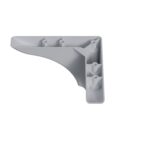 10 Cm Plastik Ayak Mobilya Dolap Kanepe Tv Ünitesi Ayağı Beyaz - Düz Lükens Beyaz-4.jpg