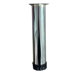 Tablalı Ayarlı Metal Dolap Tezgah Baza Koltuk Kanepe Ayağı Krom Çap:42 Mm 20 Cm-1.jpg