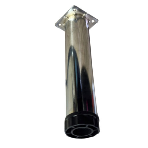 Tablalı Ayarlı Metal Dolap Tezgah Baza Koltuk Kanepe Ayağı Krom Çap:42 Mm 20 Cm-3.jpg