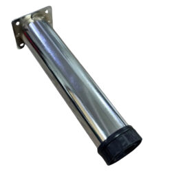 Tablalı Ayarlı Metal Dolap Tezgah Baza Koltuk Kanepe Ayağı Krom Çap:42 Mm 20 Cm-4.jpg
