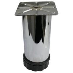 Tablalı Ayarlı Metal Dolap Tezgah Baza Koltuk Kanepe Ayağı Krom Çap:42 Mm 8 Cm-1.jpg