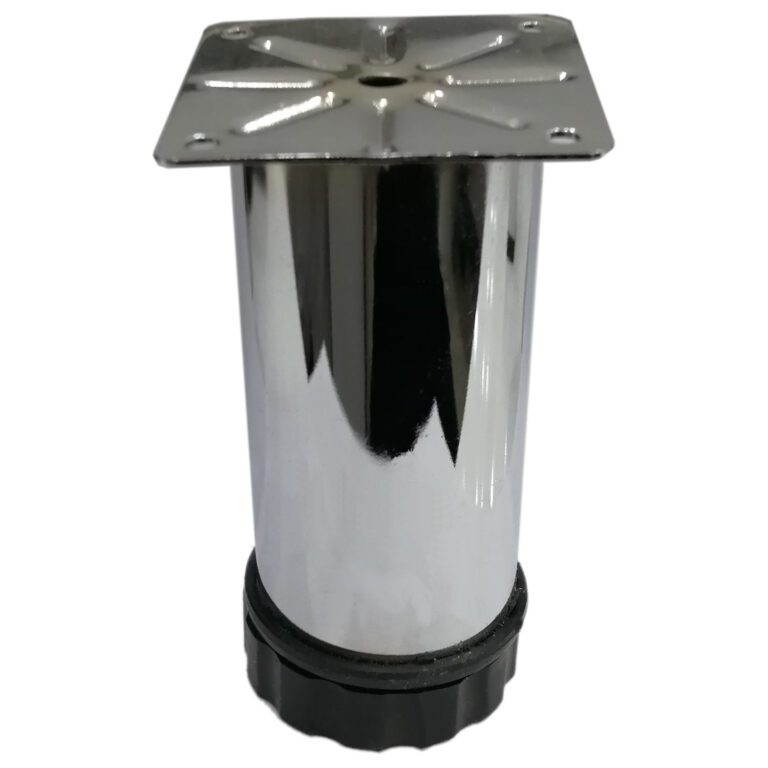 Tablalı Ayarlı Metal Dolap Tezgah Baza Koltuk Kanepe Ayağı Krom Çap:42 Mm 8 Cm-1.jpg