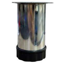 Tablalı Ayarlı Metal Dolap Tezgah Baza Koltuk Kanepe Ayağı Krom Çap:51 Mm 10 Cm-1.jpg