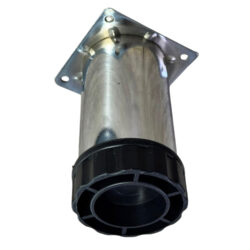 Tablalı Ayarlı Metal Dolap Tezgah Baza Koltuk Kanepe Ayağı Krom Çap:51 Mm 10 Cm-2.jpg