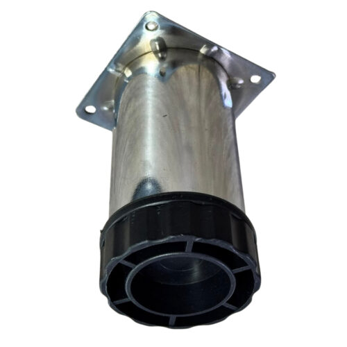 Tablalı Ayarlı Metal Dolap Tezgah Baza Koltuk Kanepe Ayağı Krom Çap:51 Mm 10 Cm-2.jpg