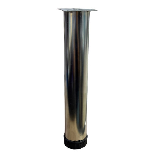 Tablalı Ayarlı Metal Dolap Tezgah Baza Sehpa Koltuk Kanepe Ayağı Krom Çap:51 Mm 35 Cm-4.jpg
