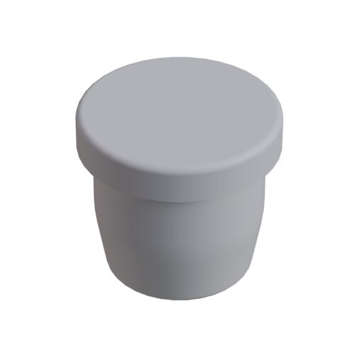 13 Mm Düz İç Profil Tapası 1.2 Mm Beyaz-1.jpg