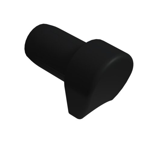 21 Mm At Nalı Sandalye Pabucu 2 Mm Siyah-1.jpg