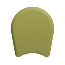 25 Mm At Nalı Kademeli Sandalye Pabucu Sarı-2.jpg