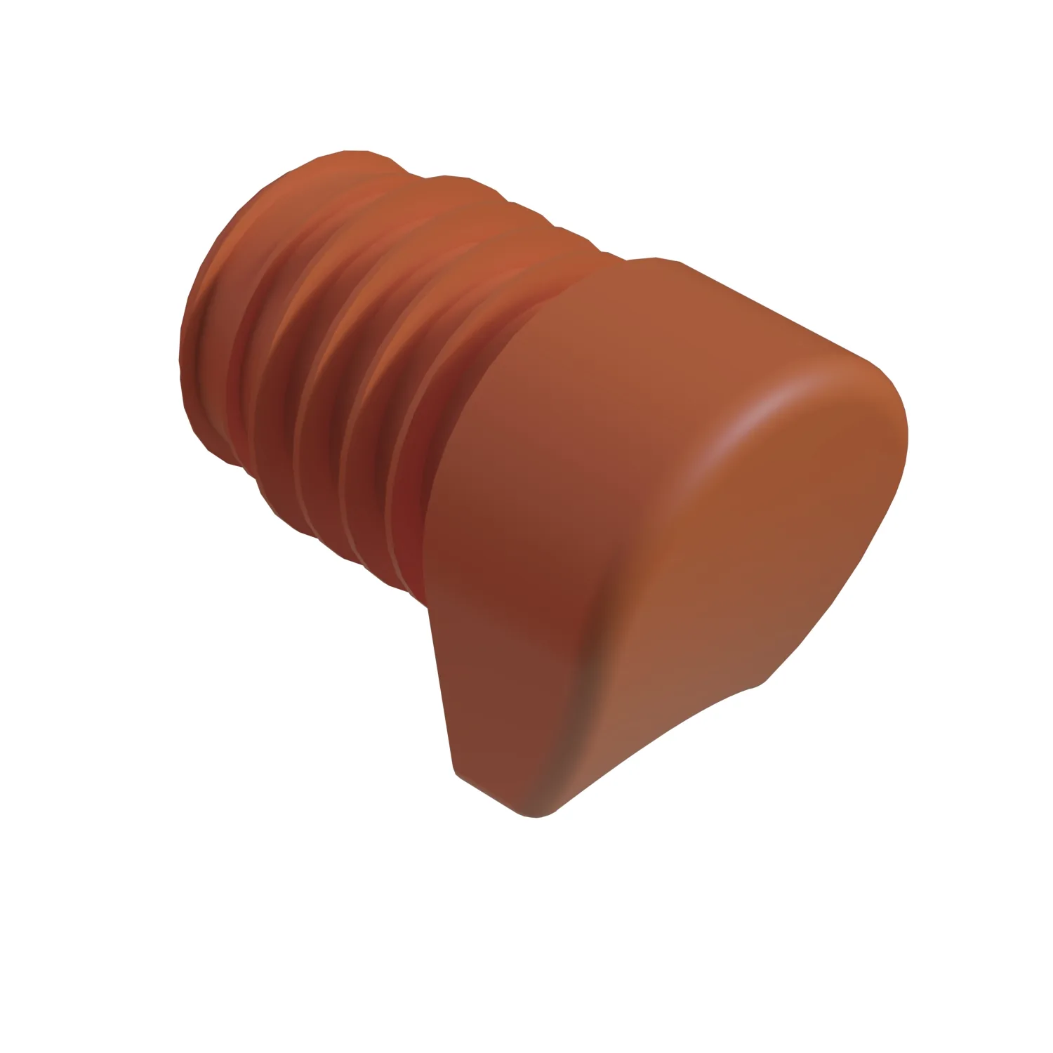 25 Mm At Nalı Kademeli Sandalye Pabucu Turuncu-1.jpg