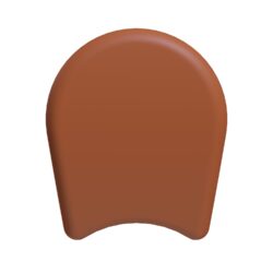 25 Mm At Nalı Kademeli Sandalye Pabucu Turuncu-2.jpg