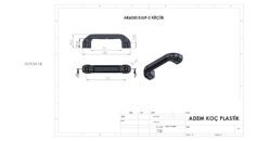 Sert Plastik Makina Kapağı - Dolap Kapağı - Metal Kapak Kulpu - Kulp Küçük Pls Siyah-4.jpg