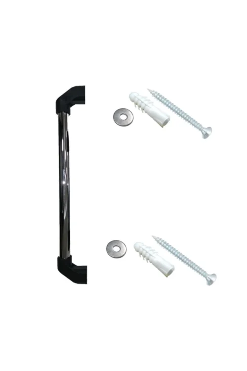 Metal Sabit Engelli Yaşlı Hasta Tutamağı Krom Kaplama Tutunma Barı 50 Cm