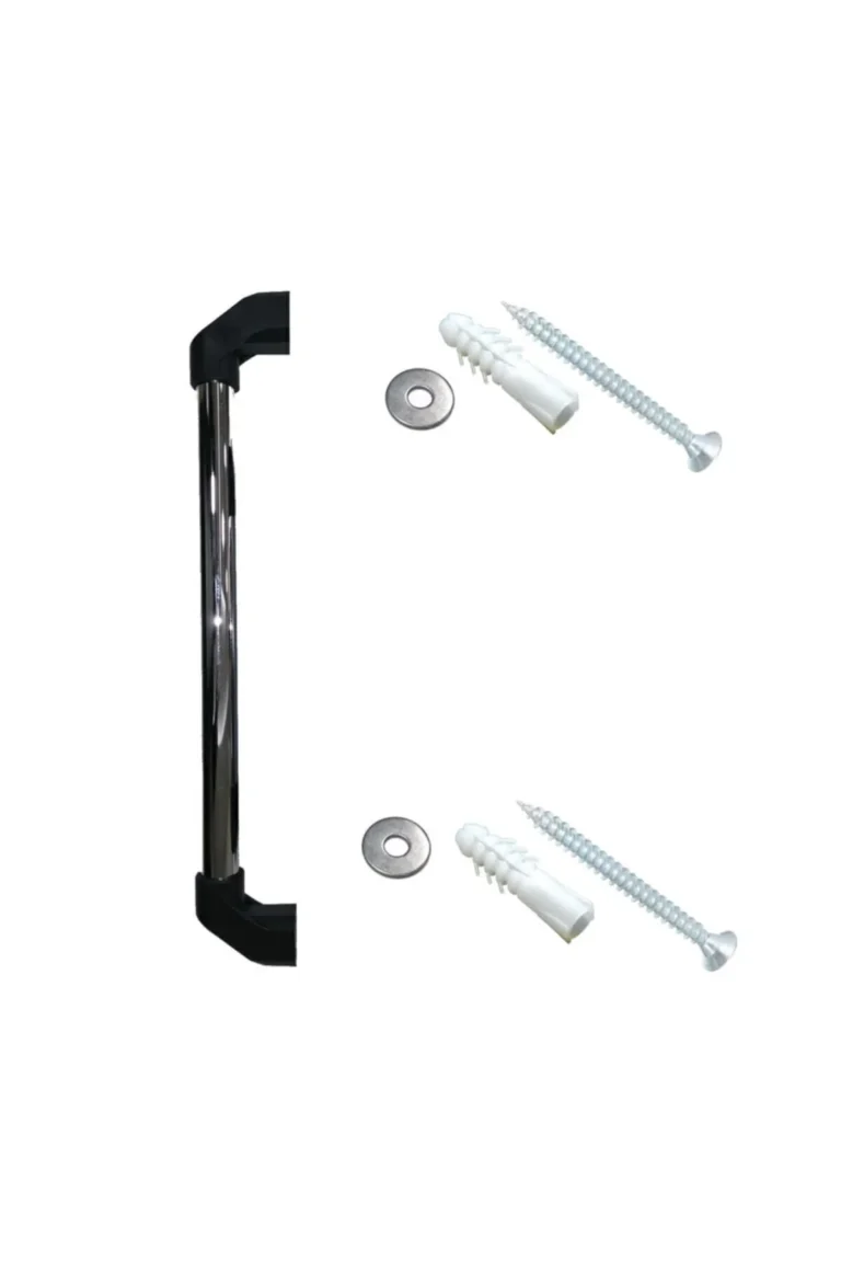 Metal Sabit Engelli Yaşlı Hasta Tutamağı Krom Kaplama Tutunma Barı 50 Cm