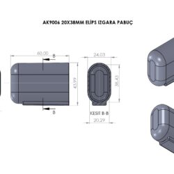 20x38 Mm Elips Izgara Pabuç Siyah-4.jpg