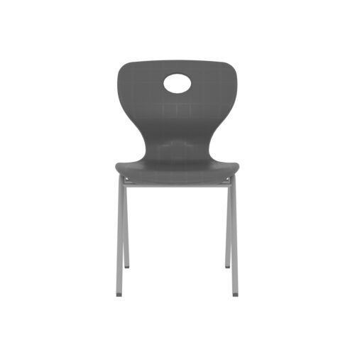 Modern Monoblok Sandalye Kurs Okul Kolej Öğrenci Sandalyesi Antrasit Gri-2.jpg