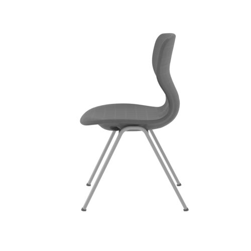 Modern Monoblok Sandalye Kurs Okul Kolej Öğrenci Sandalyesi Antrasit Gri-3.jpg