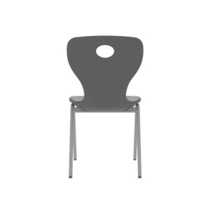 Modern Monoblok Sandalye Kurs Okul Kolej Öğrenci Sandalyesi Antrasit Gri-4.jpg