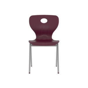 Modern Monoblok Sandalye Kurs Okul Kolej Öğrenci Sandalyesi Bordo-2.jpg