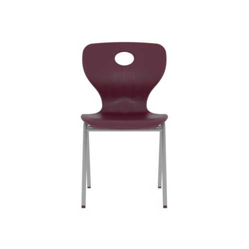 Modern Monoblok Sandalye Kurs Okul Kolej Öğrenci Sandalyesi Bordo-2.jpg