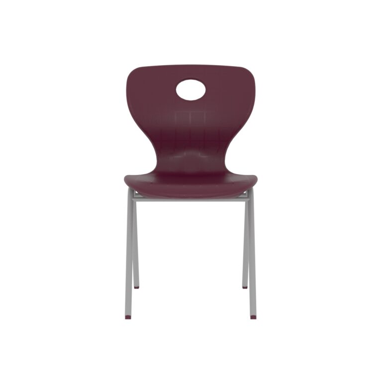 Modern Monoblok Sandalye Kurs Okul Kolej Öğrenci Sandalyesi Bordo-2.jpg