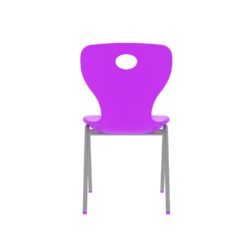 Modern Monoblok Sandalye Kurs Okul Kolej Öğrenci Sandalyesi Fuşya-4.jpg