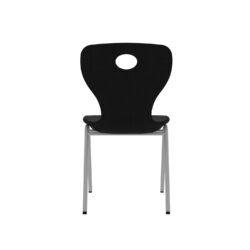 Modern Monoblok Sandalye Kurs Okul Kolej Öğrenci Sandalyesi Krem-4.jpg