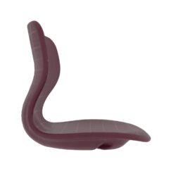 Monoblok Sandalye Oturağı Plastik Sandalye Tablası - Bordo-4.jpg