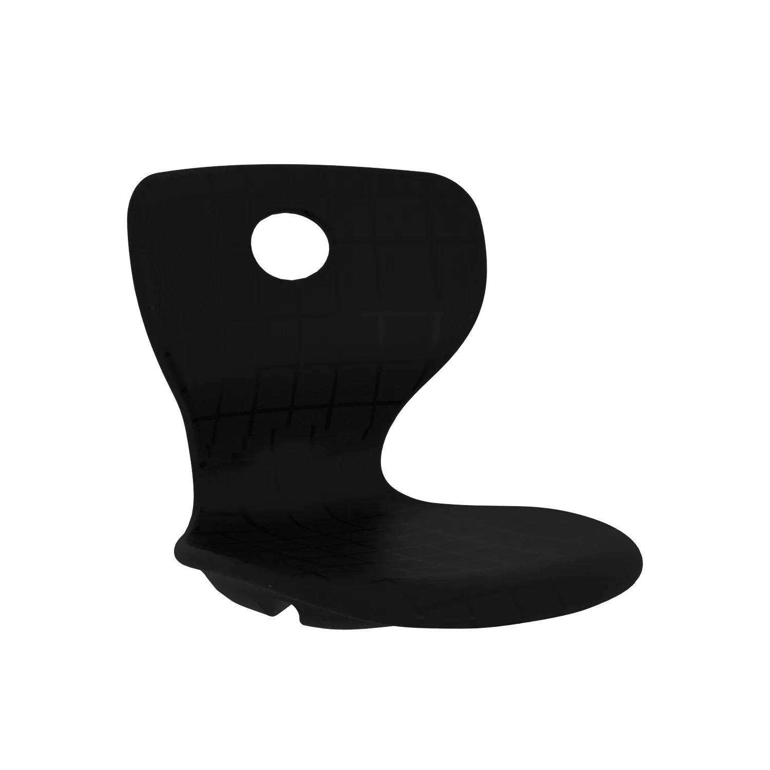 Monoblok Sandalye Oturağı Plastik Sandalye Tablası - Siyah-1.jpg