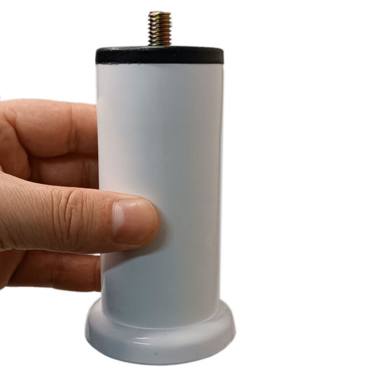 12 Cm Asena Plastik Ayak 3/8 Beyaz-2.jpg