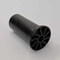 12 Cm Asena Plastik Ayak 3/8 Siyah-2.jpg