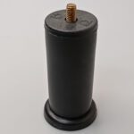 12 Cm Asena Plastik Ayak 3/8 Siyah-3.jpg