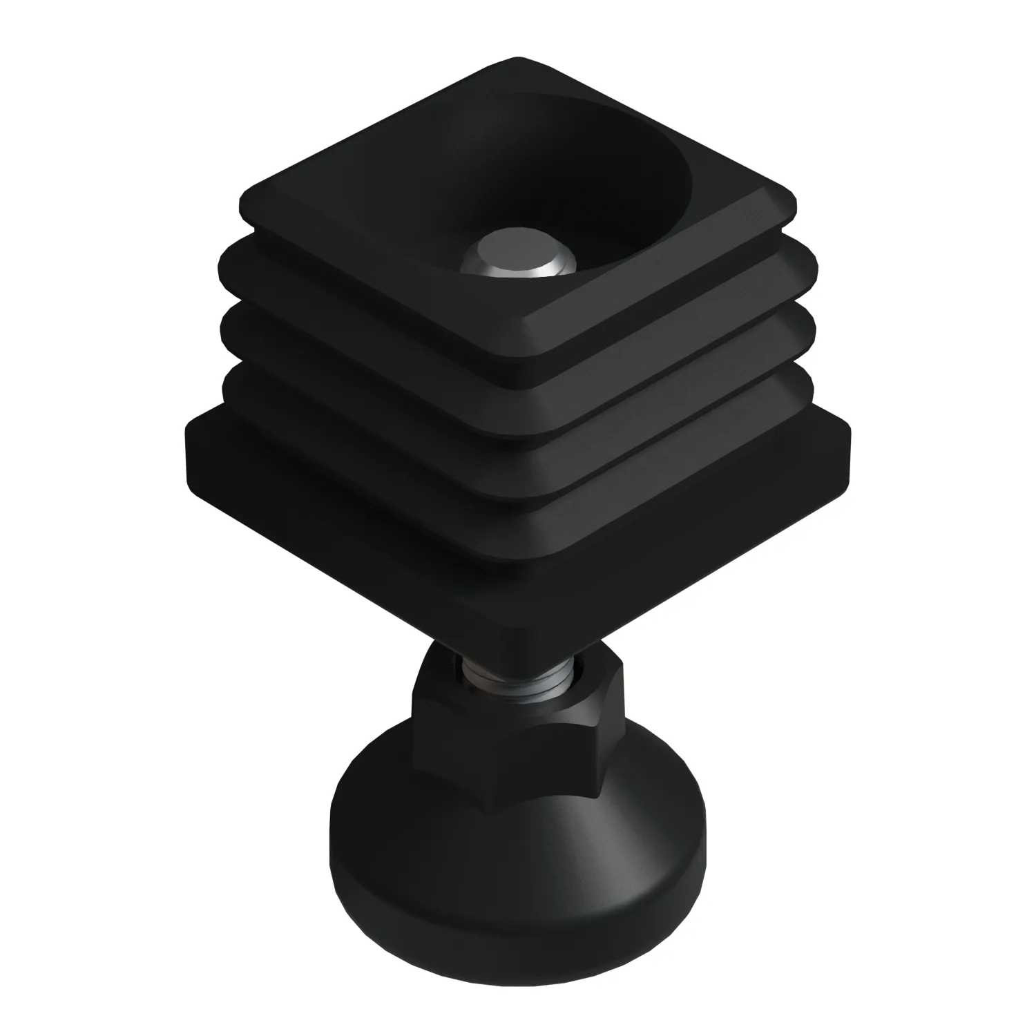 40x40 Mm Kademeli Plastik Rotil Ayak M10 - Profil Ayağı Tezgah Ayarlı Ayak Siyah-4.jpg 40x40 Mm Kademeli Plastik Rotil Ayak M10 - Profil Ayağı Tezgah Ayarlı Ayak Siyah-4.jpg