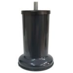 10 Cm Baza Ayağı Koltuk Ayağı Kanepe Ayağı Civatalı 3/8 (kalın Diş) Antrasit Gri-1.jpg