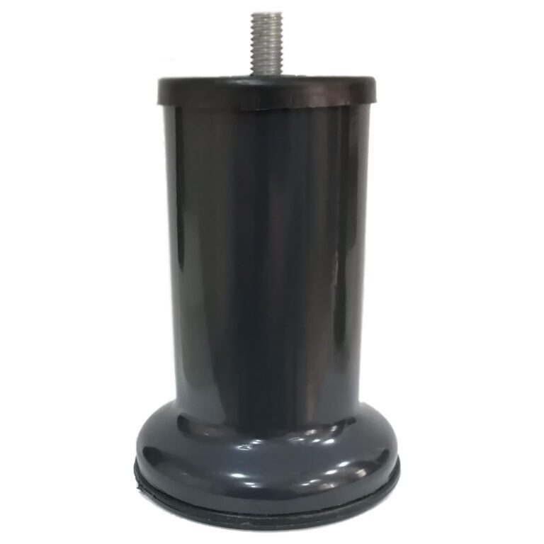 10 Cm Baza Ayağı Koltuk Ayağı Kanepe Ayağı Civatalı 3/8 (kalın Diş) Antrasit Gri-1.jpg