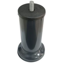 12 Cm Baza Ayağı Koltuk Ayağı Kanepe Ayağı Civatalı 3/8 (kalın Diş) Antrasit Gri-2.jpg