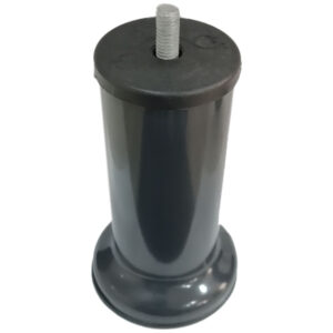 12 Cm Baza Ayağı Koltuk Ayağı Kanepe Ayağı Civatalı M8 (ince Diş) Antrasit-2.jpg