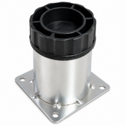 Tablalı Ayarlı Metal Dolap Tezgah Baza Koltuk Kanepe Ayağı Krom Çap:51 Mm 6 Cm-1.jpg