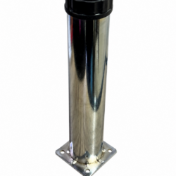 Tablalı Ayarlı Metal Dolap Tezgah Baza Koltuk Kanepe Ayağı Krom Çap:42 Mm 20 Cm-1.jpg