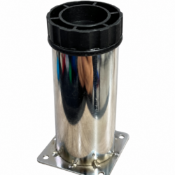 Tablalı Ayarlı Metal Dolap Tezgah Baza Koltuk Kanepe Ayağı Krom Çap:51 Mm 12 Cm-3.jpg