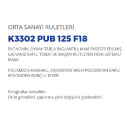 Mavi Pasifize Edilmiş Galvaniz Kaplı