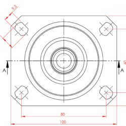 80x30 Polyamid Oynar Frenli Teker Sarı-2.jpg