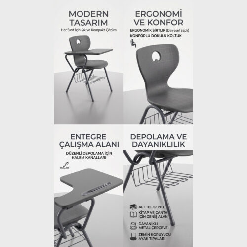 Kolçaklı Monoblok Koç Lise A Ayak Sandalye Ant Gri-4.jpg