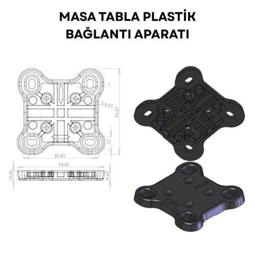 Masa Tabla Plastik Bağlantı Aparatı Siyah-4.jpg