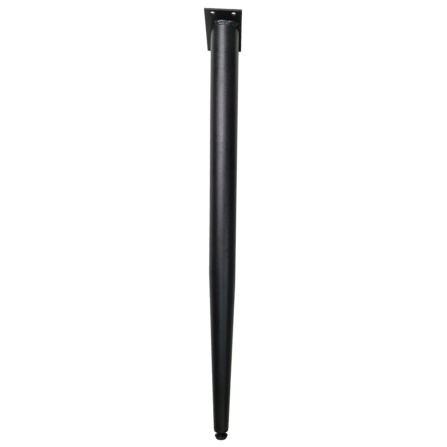 Konik Masa Ayağı 72 Cm Açılı Siyah-1.jpg